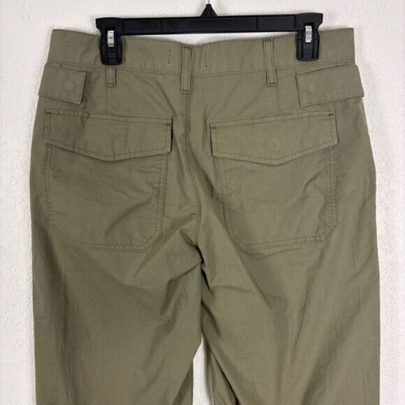 Agolde Daria Green Capri Twill Pants Women's Size 29 - Picture 7 of 10